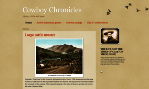 Clayscowboychronicles.blogspot.com thumbnail