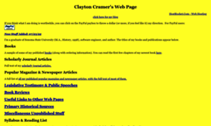 Claytoncramer.com thumbnail