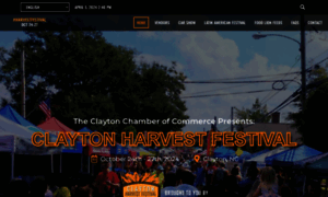 Claytonharvestfestival.com thumbnail