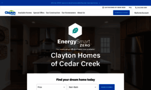 Claytonhomescedarcreek.com thumbnail