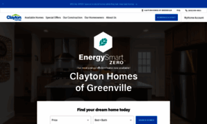 Claytonhomesgreenvillenc.com thumbnail