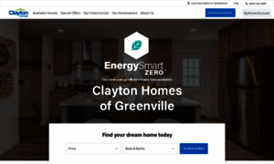 Claytonhomesofgreenville.com thumbnail