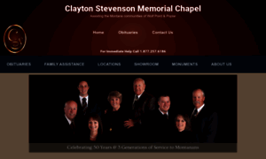 Claytonstevensonchapel.com thumbnail