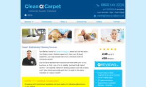 Clean-a-carpet.co.uk thumbnail