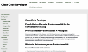 Clean-code-developer.de thumbnail
