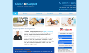 Cleana-carpet.co.uk thumbnail
