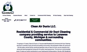 Cleanairductsmi.com thumbnail