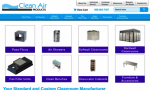 Cleanairproducts.com thumbnail