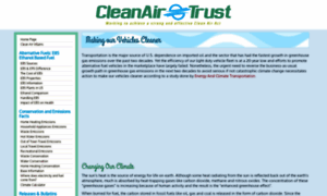 Cleanairtrust.org thumbnail