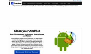 Cleanandroid.com thumbnail