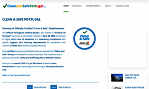 Cleanandsafeportugal.org thumbnail