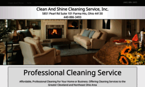 Cleanandshinecleaning.com thumbnail