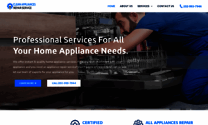 Cleanappliancesrepair.com thumbnail