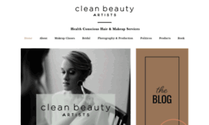 Cleanbeautyartists.com thumbnail