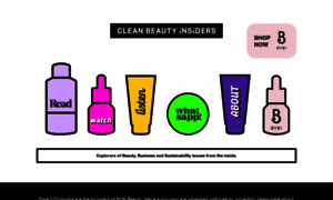 Cleanbeautyinsiders.com thumbnail