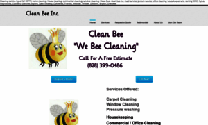 Cleanbeeinc.com thumbnail