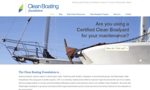 Cleanboatingfoundation.org thumbnail