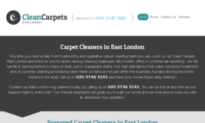 Cleancarpets-eastlondon.co.uk thumbnail