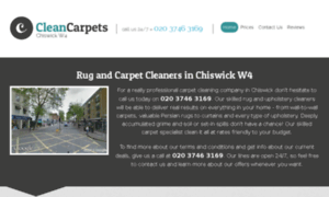 Cleancarpetschiswick.co.uk thumbnail
