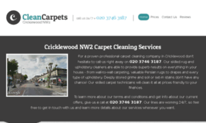Cleancarpetscricklewood.co.uk thumbnail