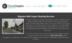 Cleancarpetsedgware.co.uk thumbnail