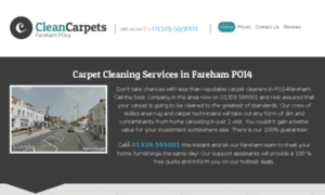 Cleancarpetsfareham.co.uk thumbnail