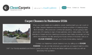 Cleancarpetshaslemere.co.uk thumbnail