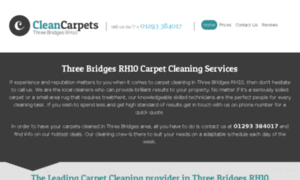 Cleancarpetsthreebridges.co.uk thumbnail