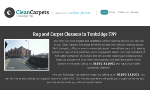 Cleancarpetstonbridge.co.uk thumbnail