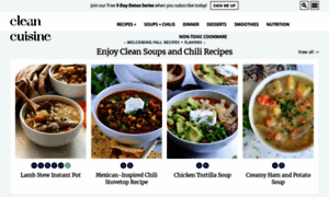 Cleancuisineandmore.com thumbnail