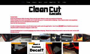 Cleancutdecals.com thumbnail