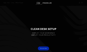 Cleandesksetup.com thumbnail