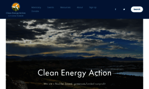 Cleanenergyaction.org thumbnail