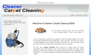 Cleaner-carpet-cleaning.com.au thumbnail