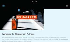 Cleanersinfulham.co.uk thumbnail