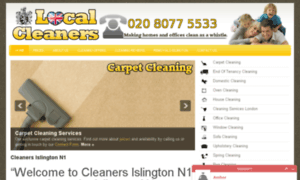 Cleanersislington.org thumbnail