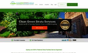 Cleangreenstrata.com.au thumbnail