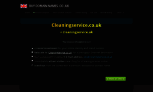 Cleaningservice.co.uk thumbnail