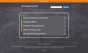 Cleaningservice.com thumbnail