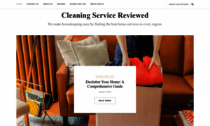 Cleaningservicereviewed.com thumbnail