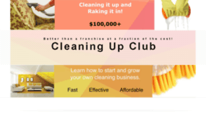Cleaningupclub.com thumbnail