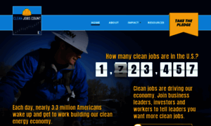 Cleanjobscount.org thumbnail