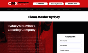 Cleanmastersydney.com.au thumbnail