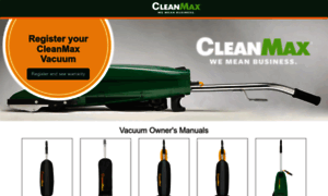 Cleanmaxvacuums.com thumbnail