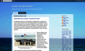 Cleanoceanaction.blogspot.com thumbnail