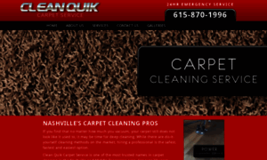 Cleanquikcarpetservice.com thumbnail