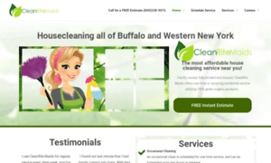 Cleanritemaids.com thumbnail