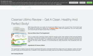 Cleanseultimoreview.jimdo.com thumbnail