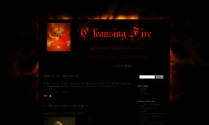 Cleansingfire.org thumbnail