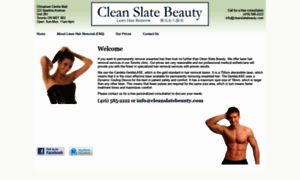 Cleanslatebeauty.com thumbnail